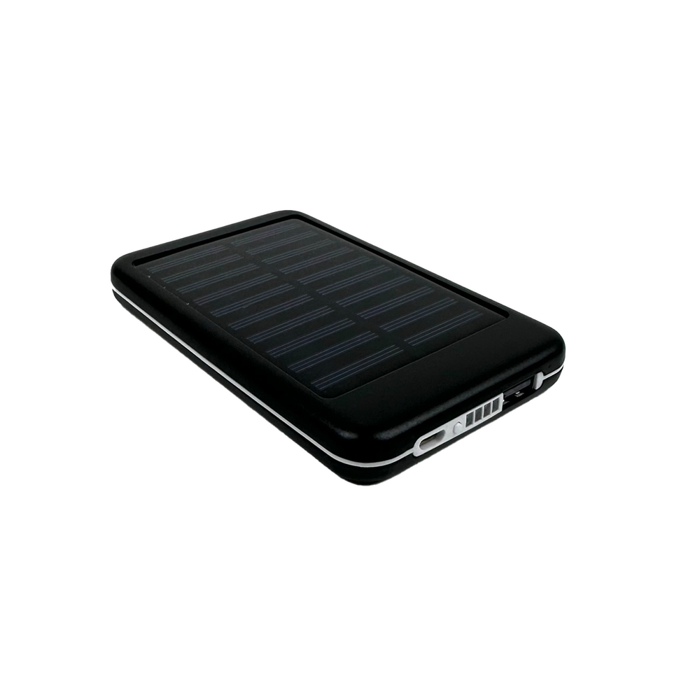 Solcellsladdare 4000 mAh, svart