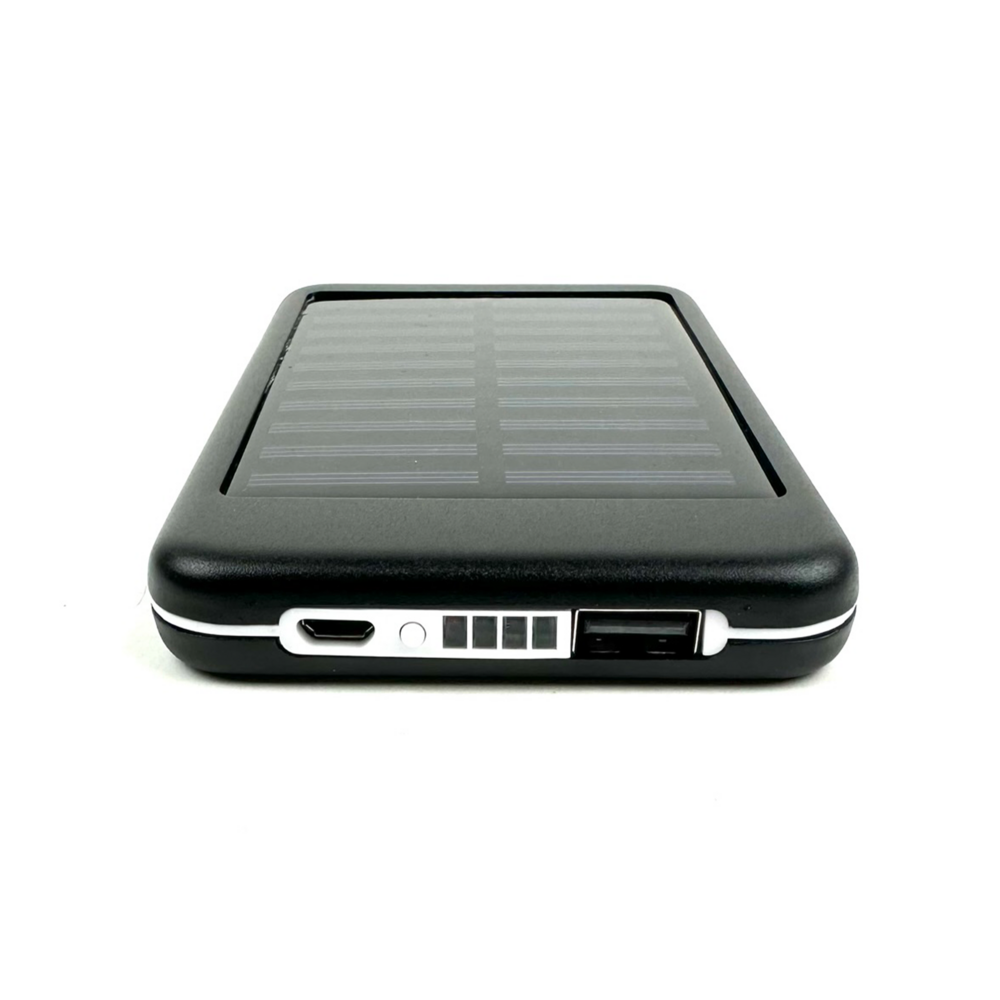 Solcellsladdare 4000 mAh, svart