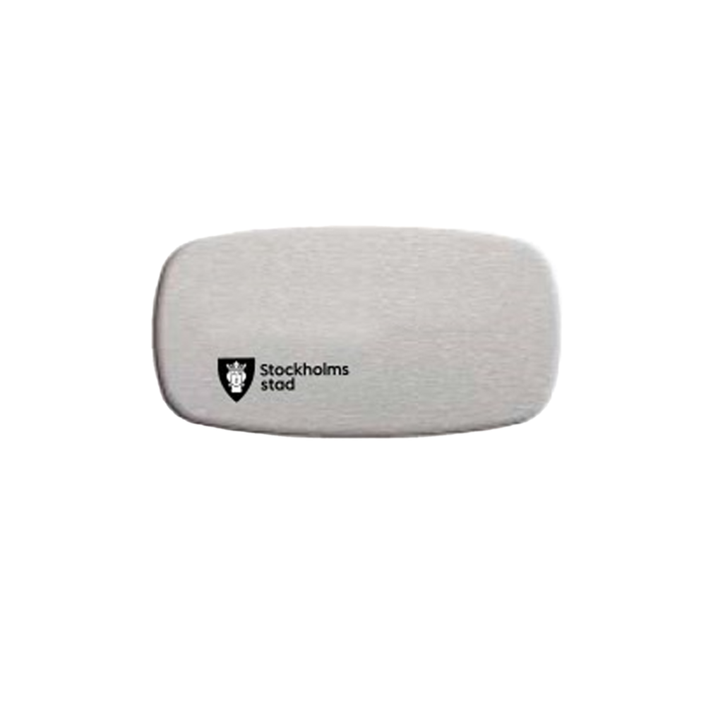 Namnbricka med magnet,  blank (pris inkl frakt)