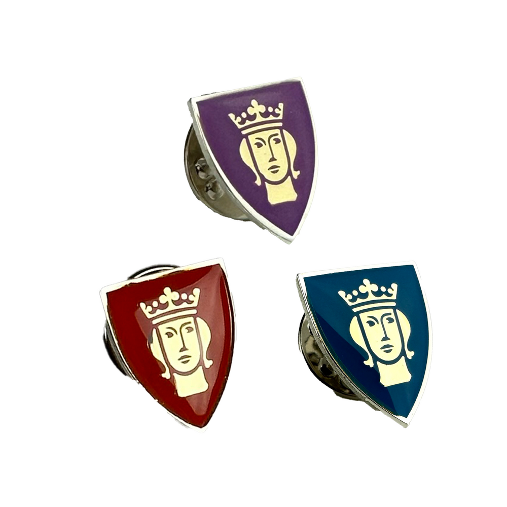 Pins, 25-pack, blandade färger