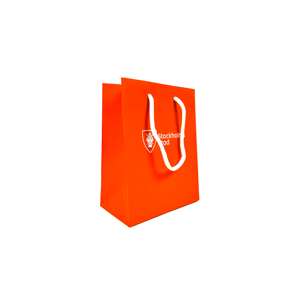 Finare papperskasse, liten, 20-pack, orange