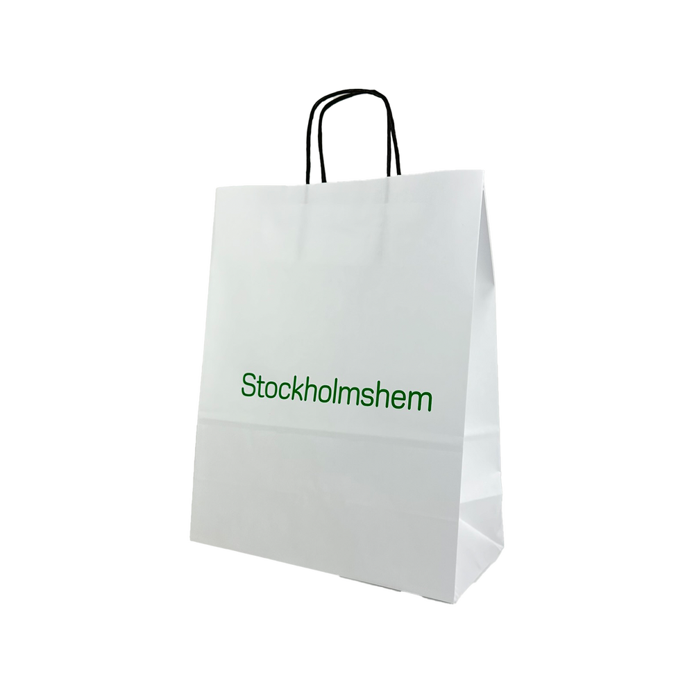 Papperskasse 100-pack, Vit