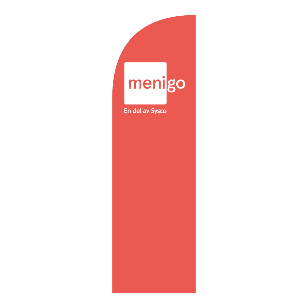 Menigo Beachflag 2m Komplett                        (Beställningsvara)