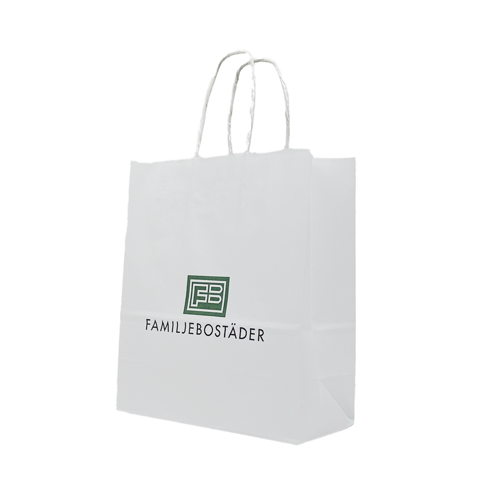 Papperskasse, 100-pack, Vit