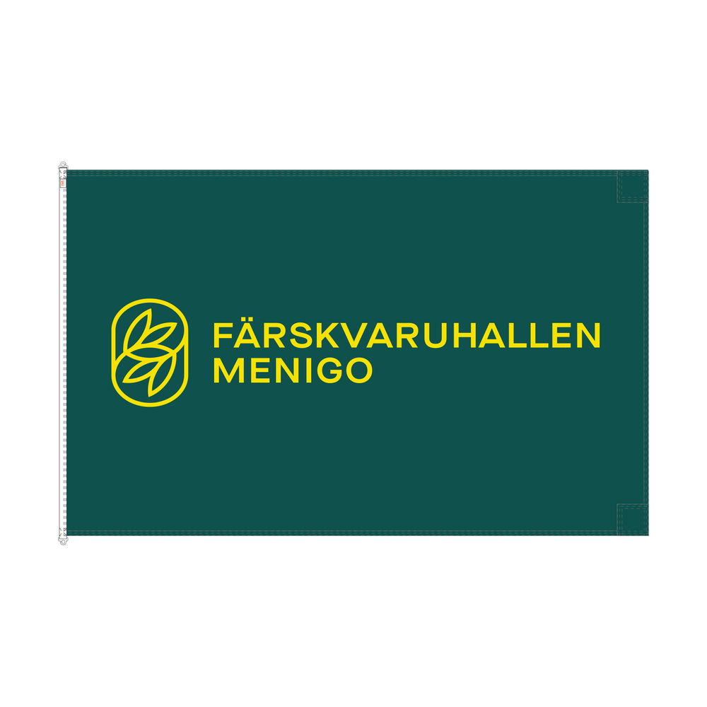 Färksvaruhallen Flagga 240x150 (Beställningsvara)