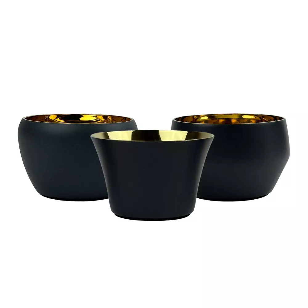Skultuna Kin 3-pack, mörkgrå