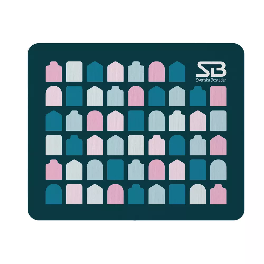 Musmatta, 220x180x2mm, 10-pack, turkos