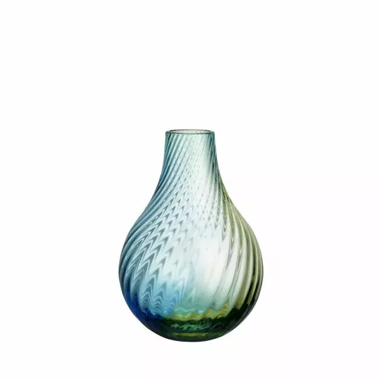 Kosta boda Iris vas blå/grön, el ac-23