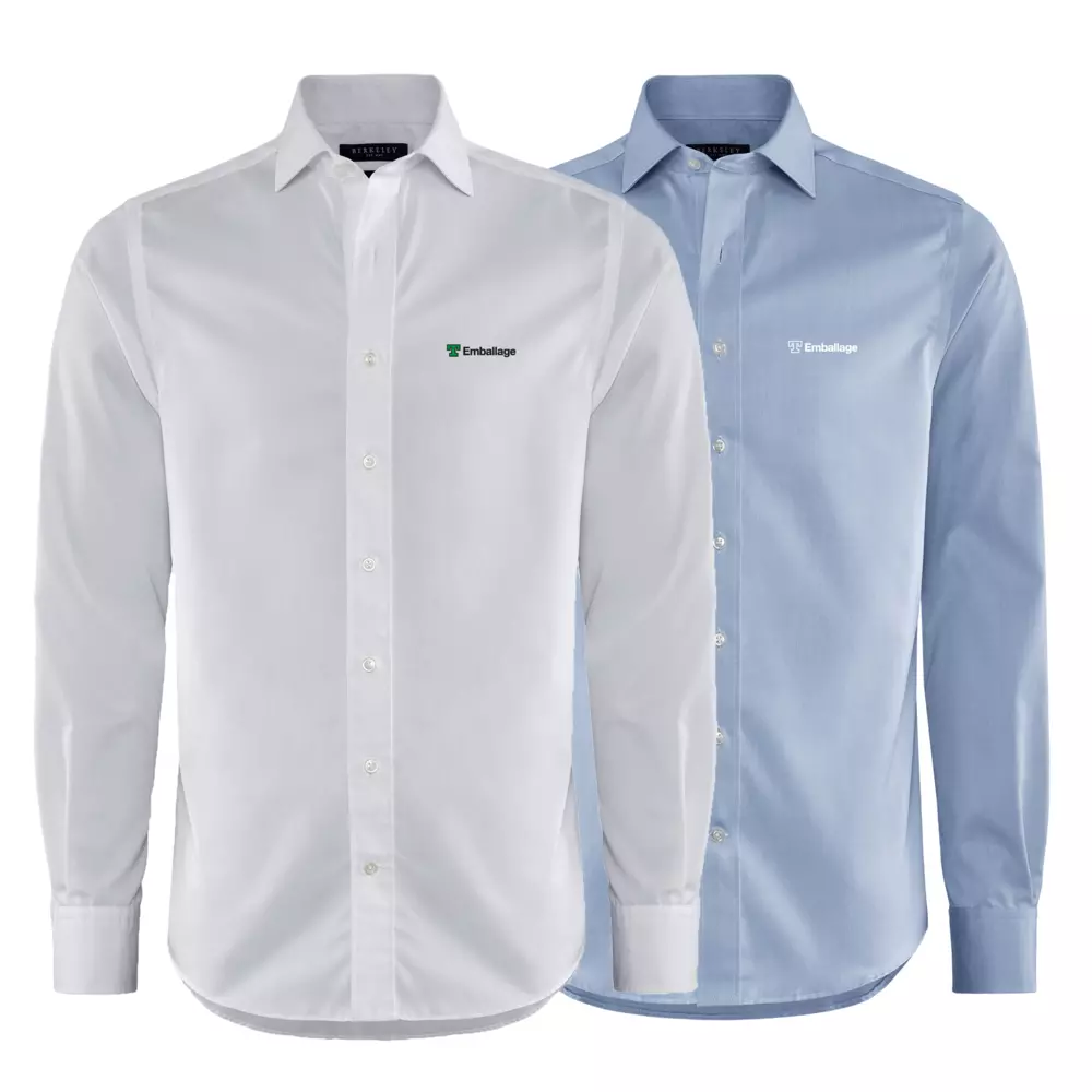 Skjorta, plainton, tailored, herr