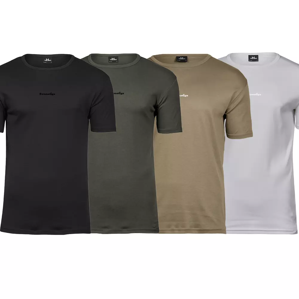 Interlock T-shirt - 3D logo, herr