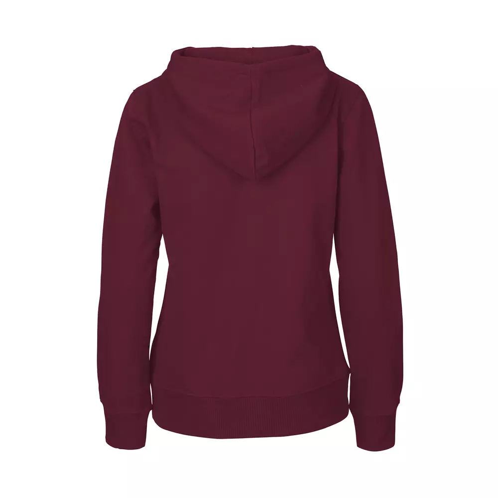 Hoodie med dragkedja, dam