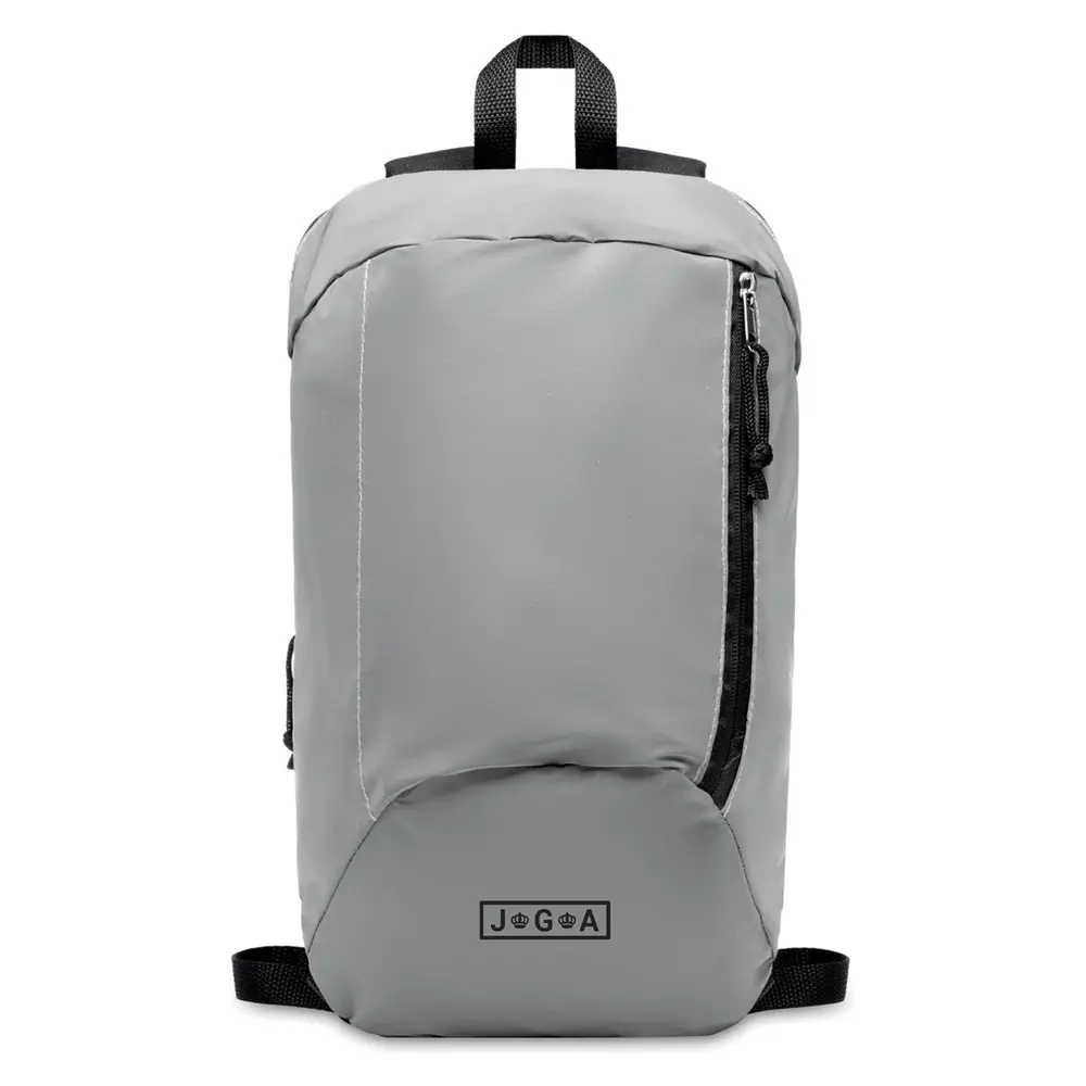 Reflekterande ryggsäck, 5-pack, silver