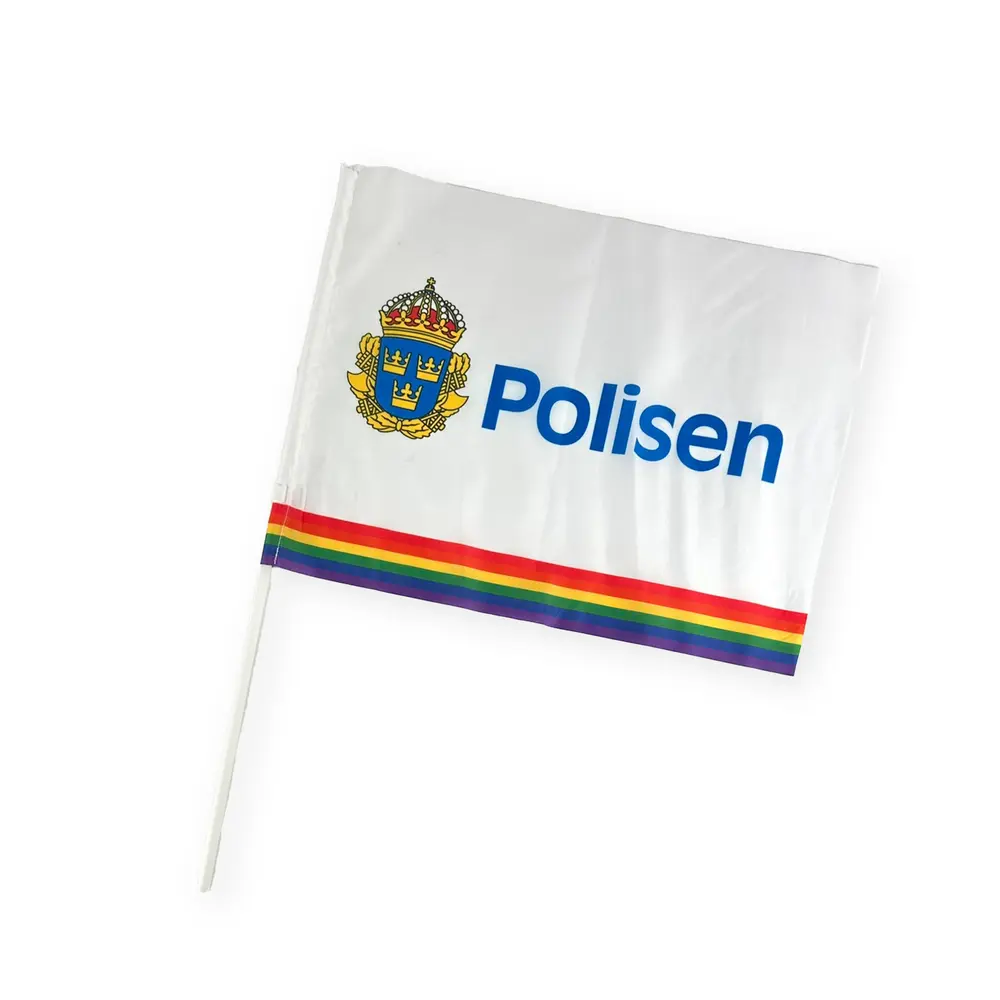 Handflagga, pride, 50-pack, pridefärger 40x30 cm