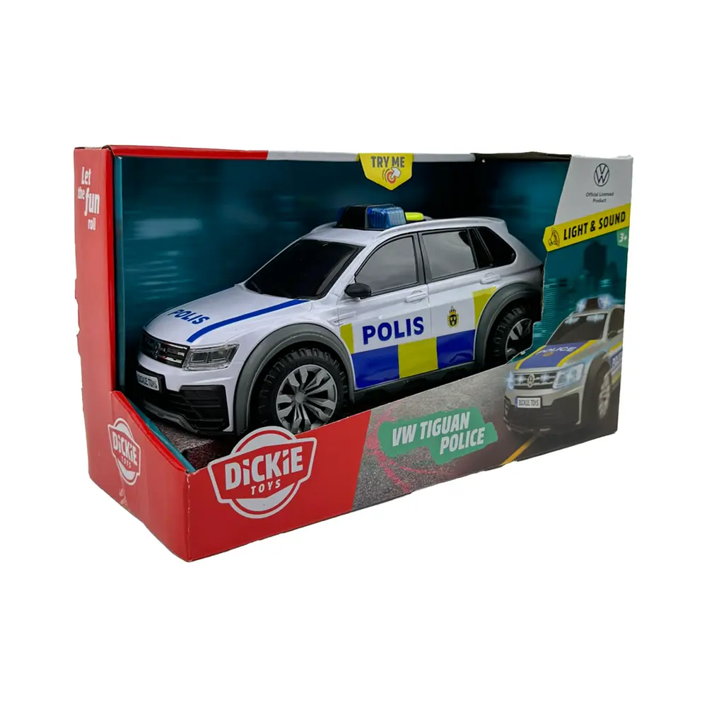 Polisbil VW Tiguan, Polisen