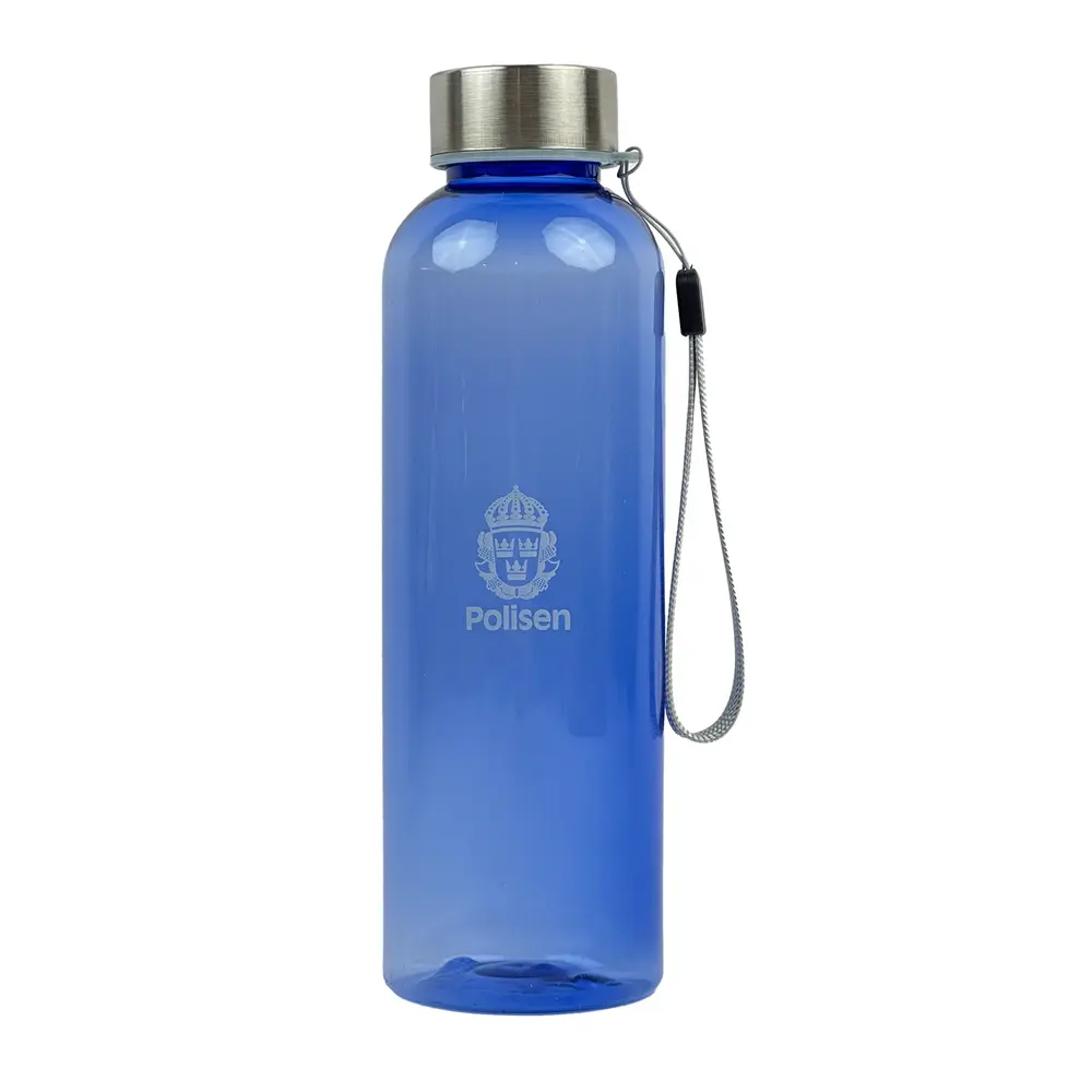 Vattenflaska plast, Polisen, 60-pack, mörkblå