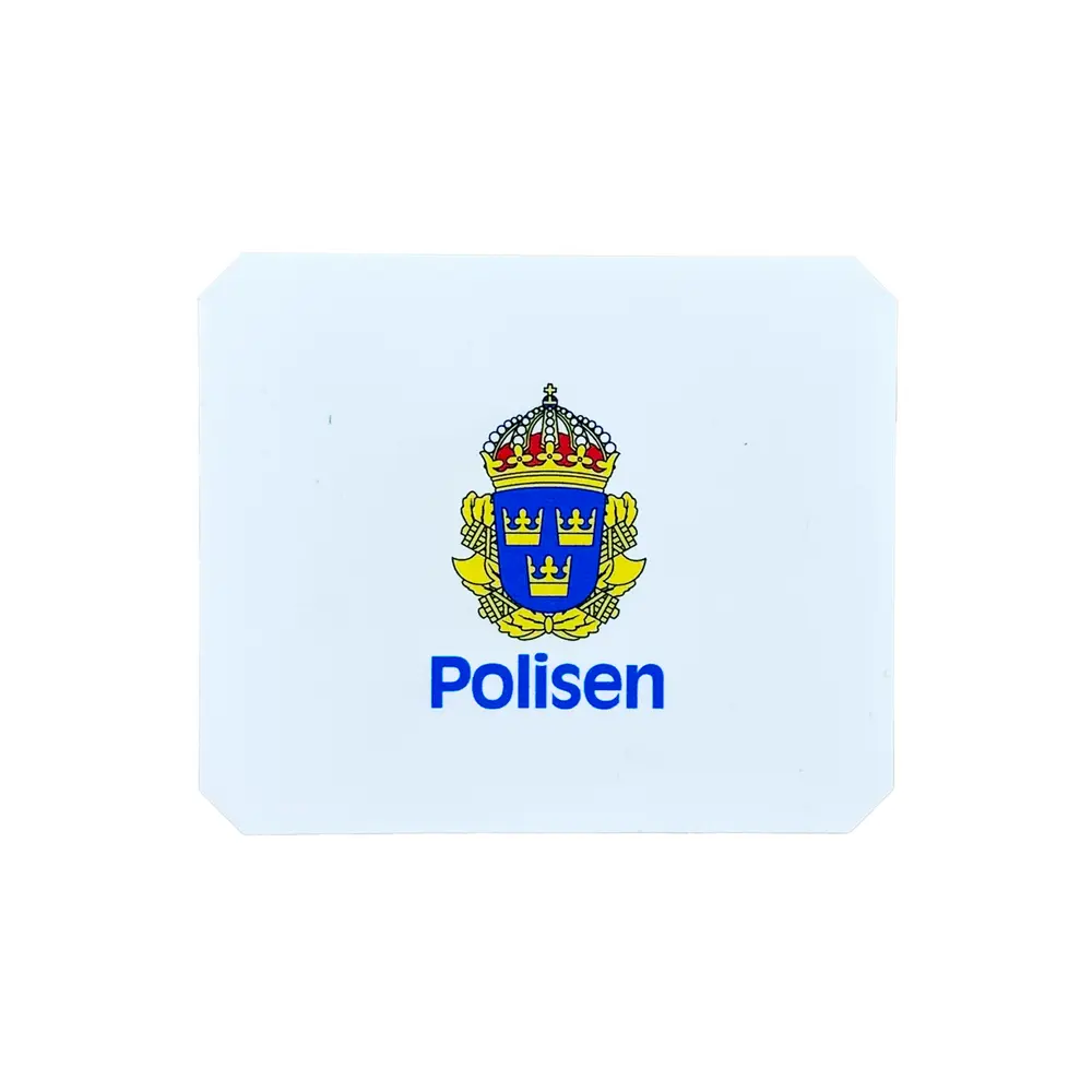 Isskrapa, Polisen, 500-pack, vit
