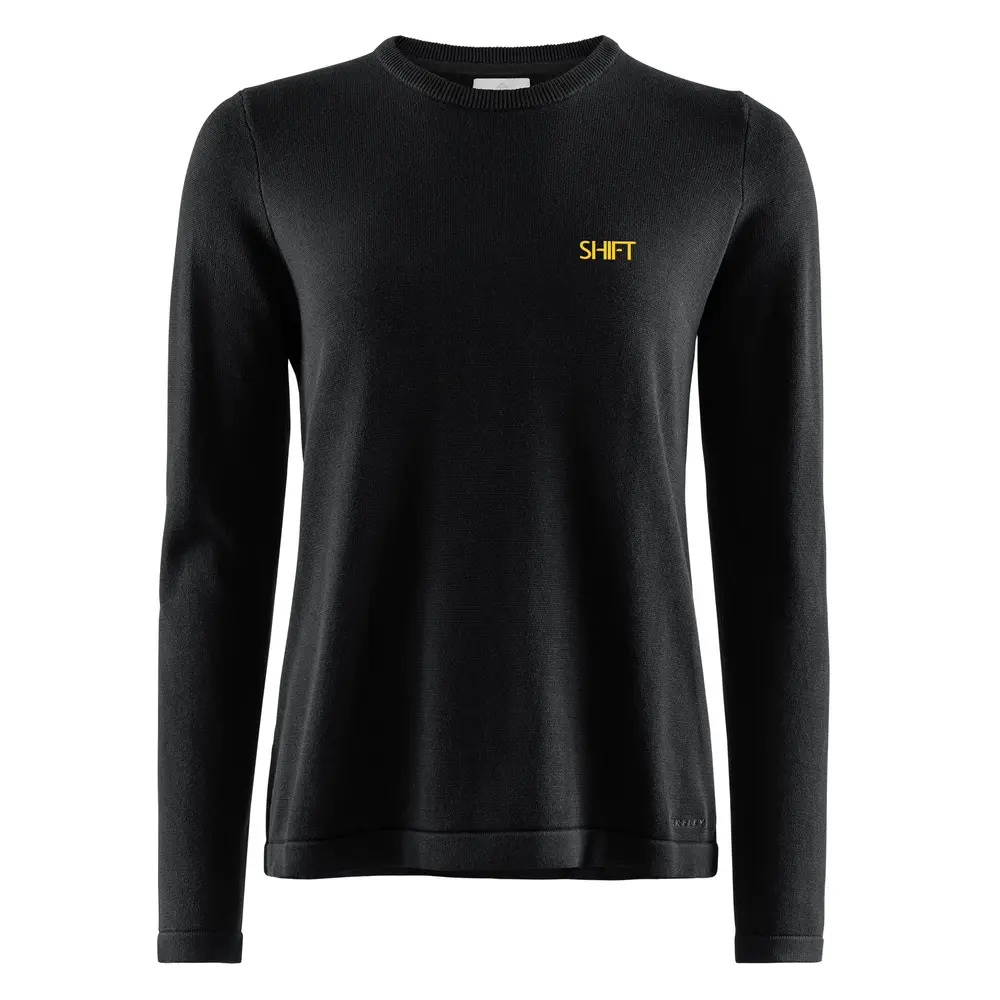 Långärmad stickad Sweater Dam