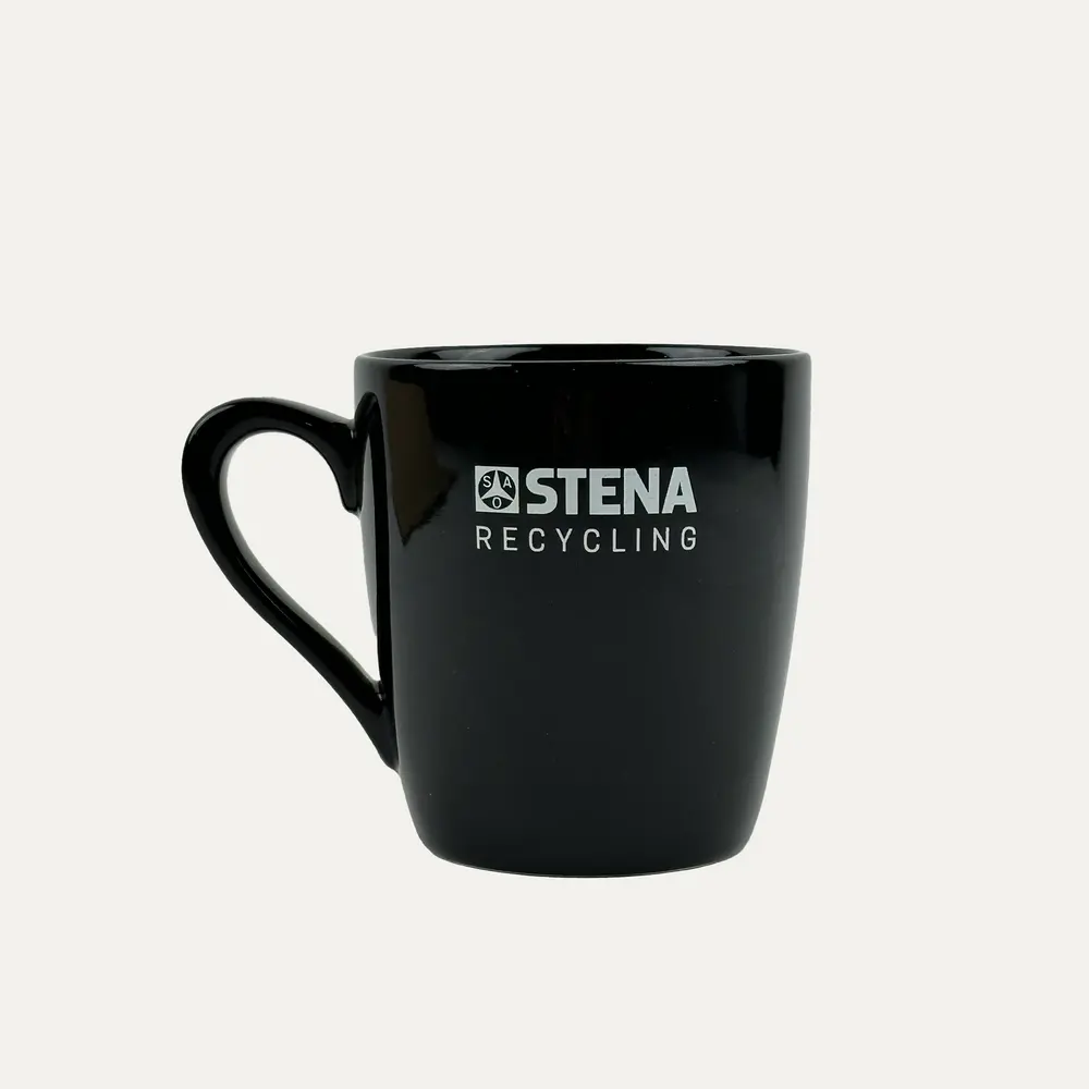 STENA Recycling Kaffemugg Svart 6-pack
