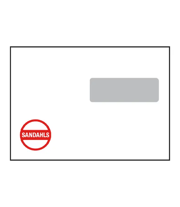 Kuvert C5 med fönster 500-pack