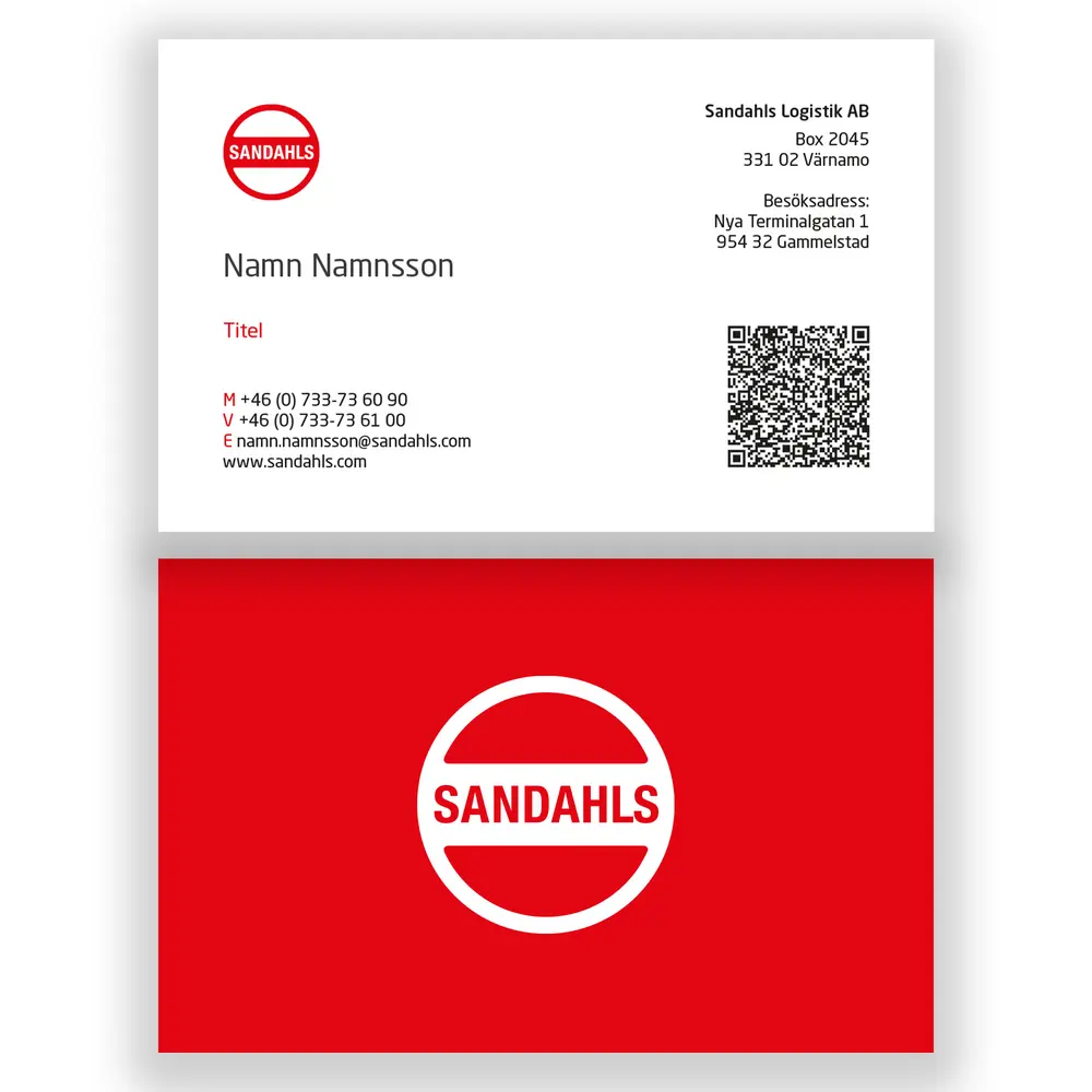 Visitkort Logistik 200-pack