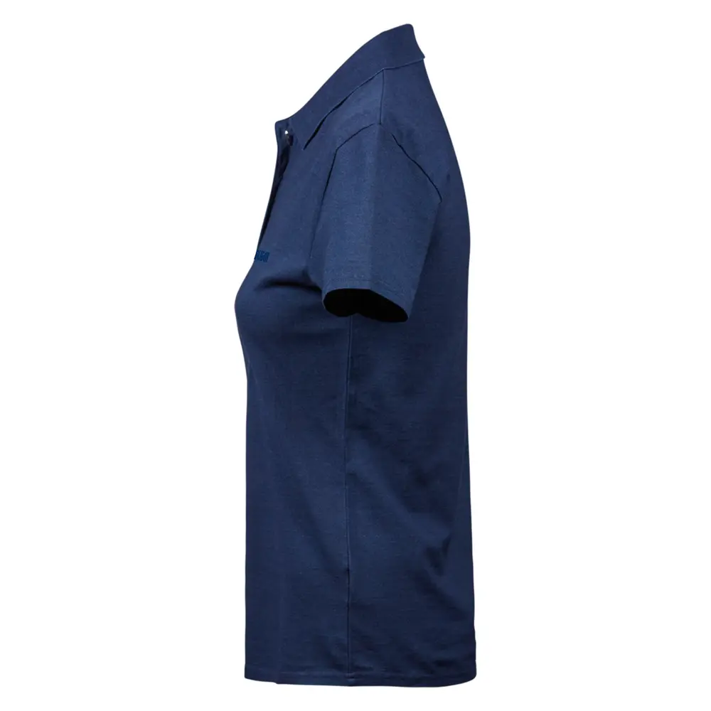 Piké, stretch, dam, brodyrlogo - Denim collection