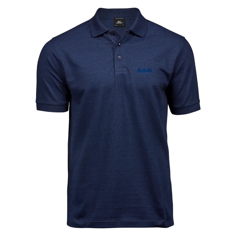 Piké, stretch, herr, 3D-logo - Denim collection