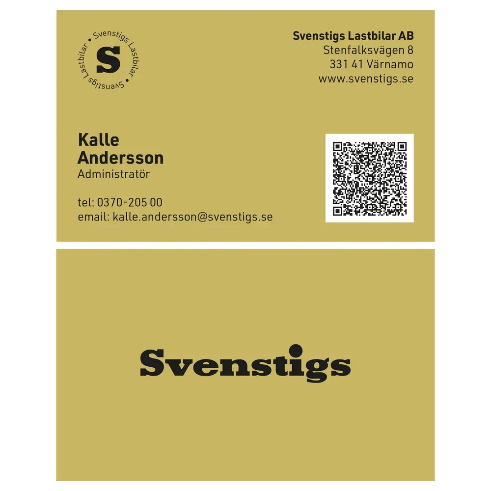 Vistikort Svenstigs Lastbil, 200-pack