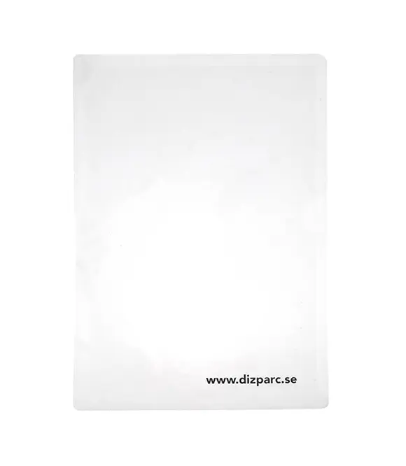 Dizparc Aktmapp plast, Transparent