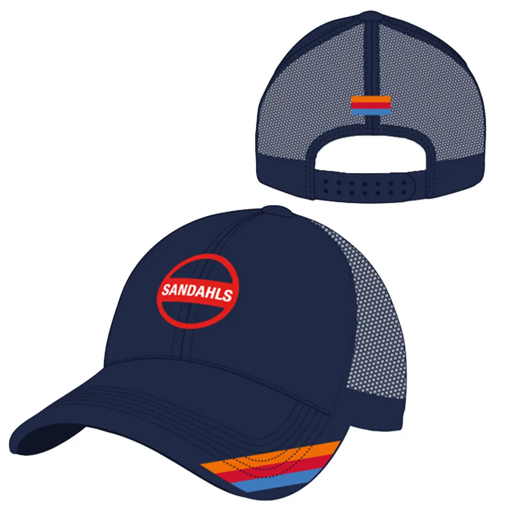 Truckerkeps, 24-pack, marinblå