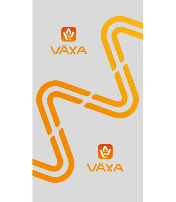 Multiscarf/Halsduk, orange