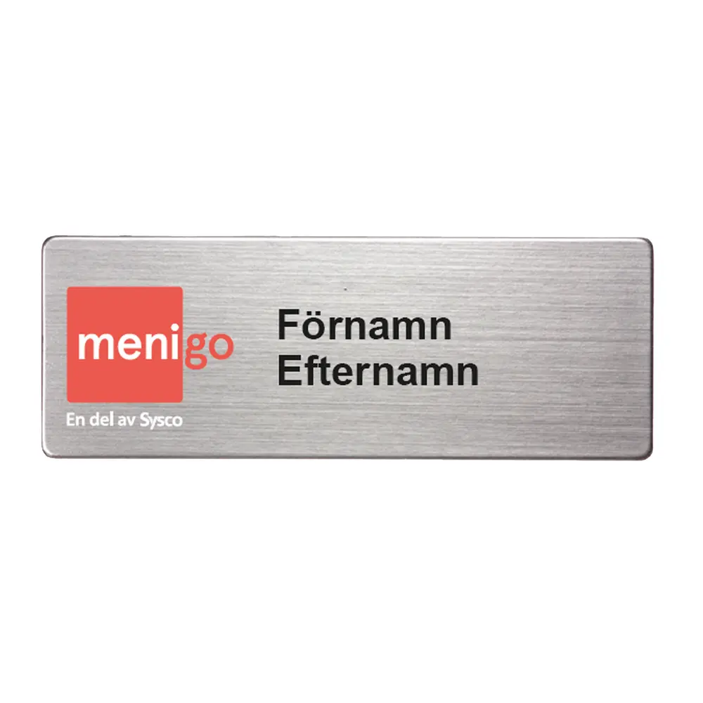 Namnbricka, förnamn, efternamn