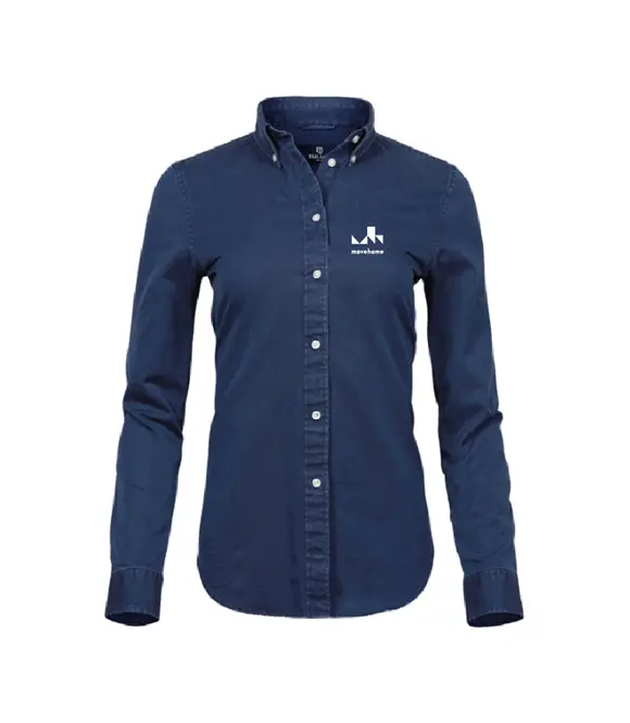 Womens Casual Twill Shirt, MH