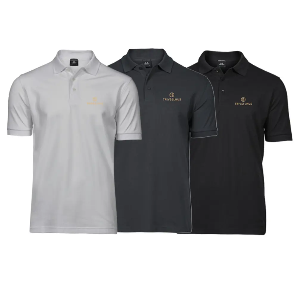 Luxury Stretch Polo, herr, TH