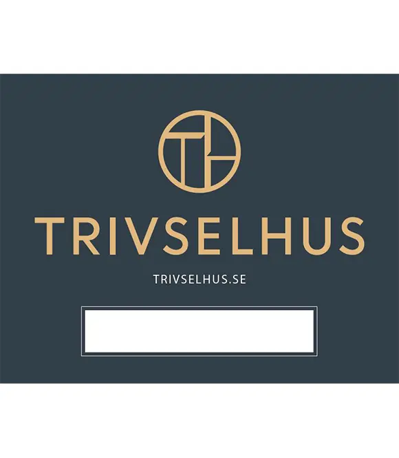 Skylt Med skrivruta 775x600mm, TH