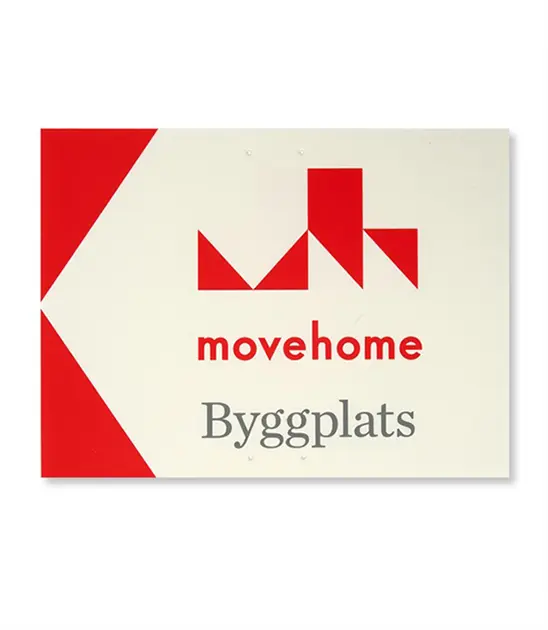 Skylt Byggplats 400x300mm, MH