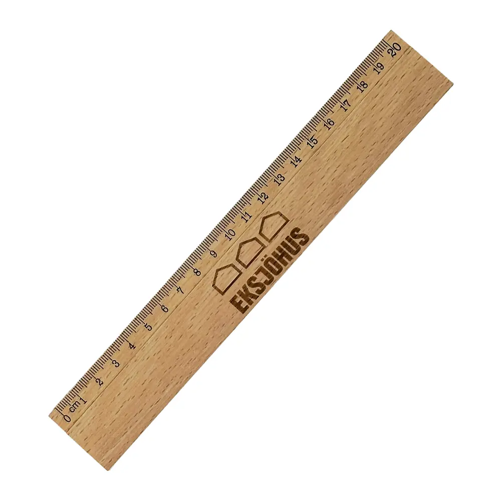 Trälinjal, 5-pack, brun