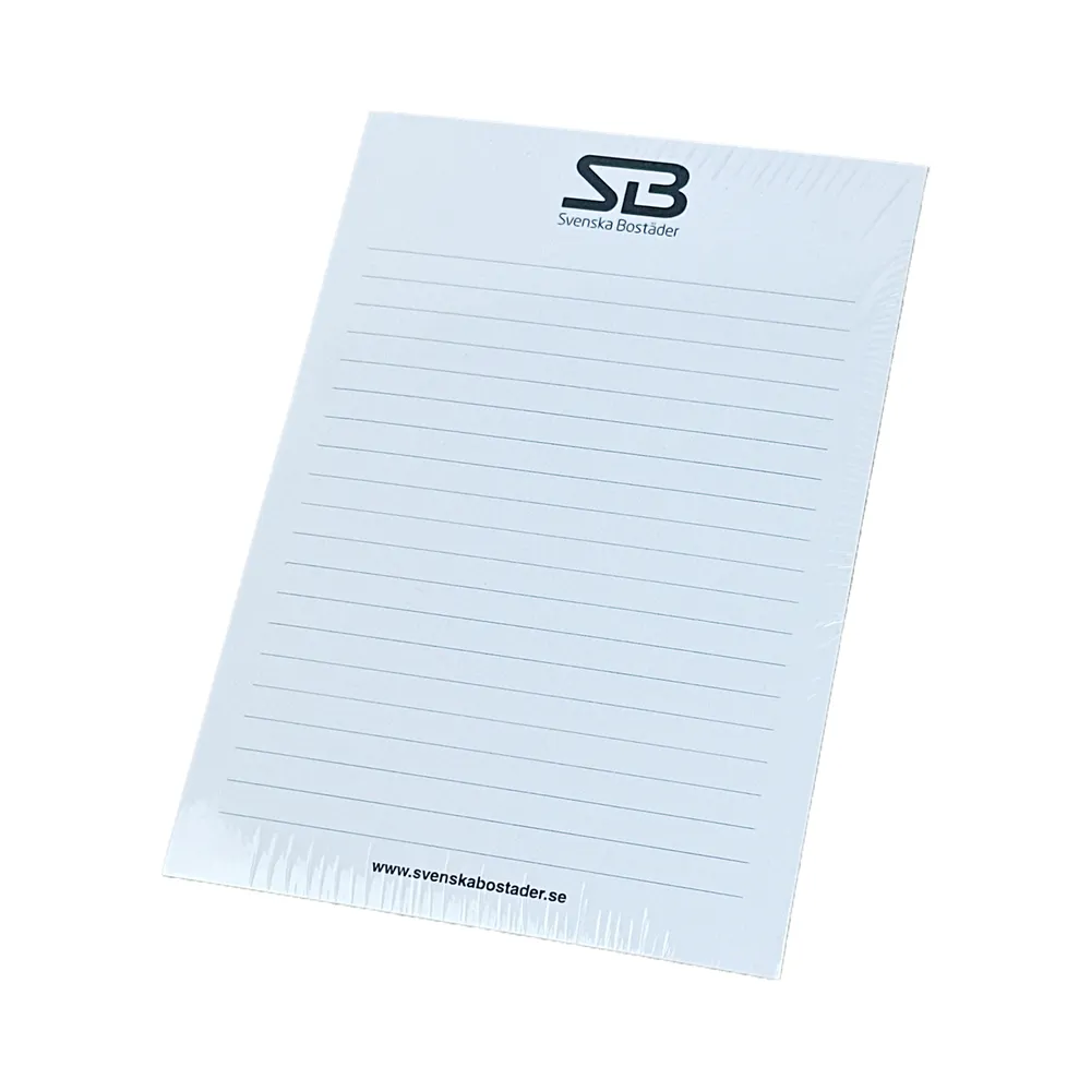 Konferensblock, A5, linjerat, 25-pack