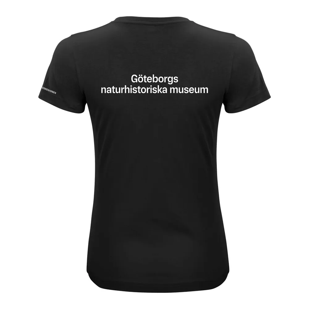 T-shirt, Göteborgs nathurhistoriska museum, dam