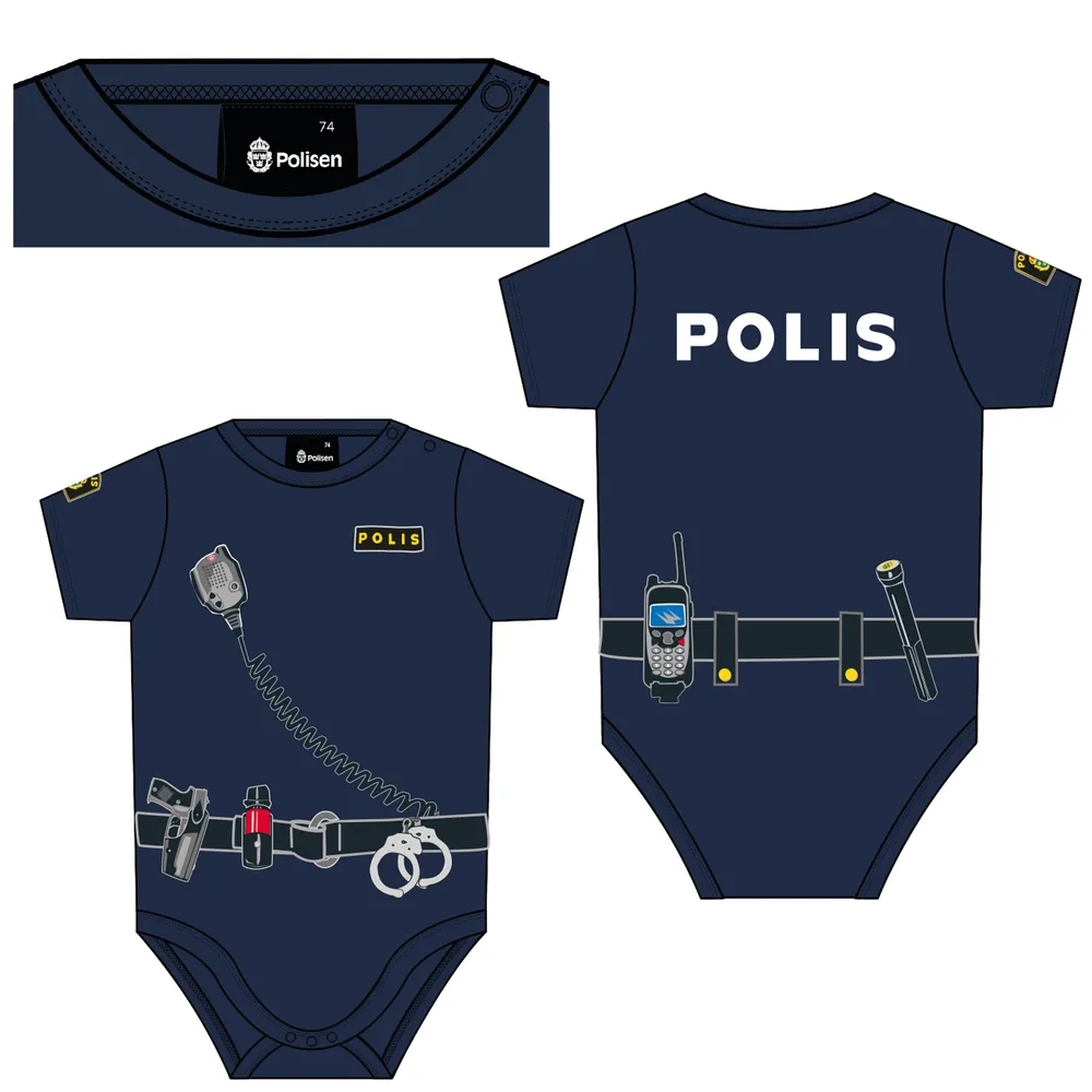 Body barn, Polisen, mörkblå