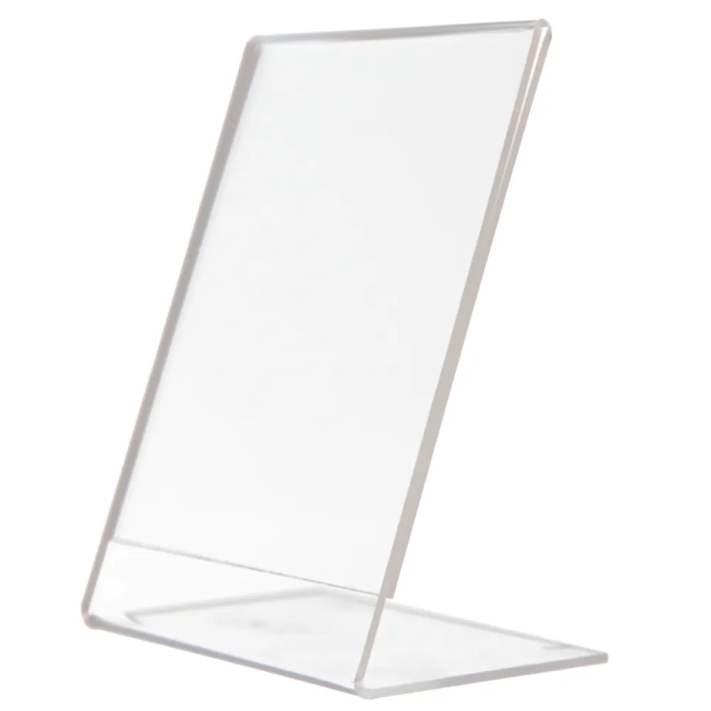 Acrylställ infoskylt A3, 5-pack, transparent