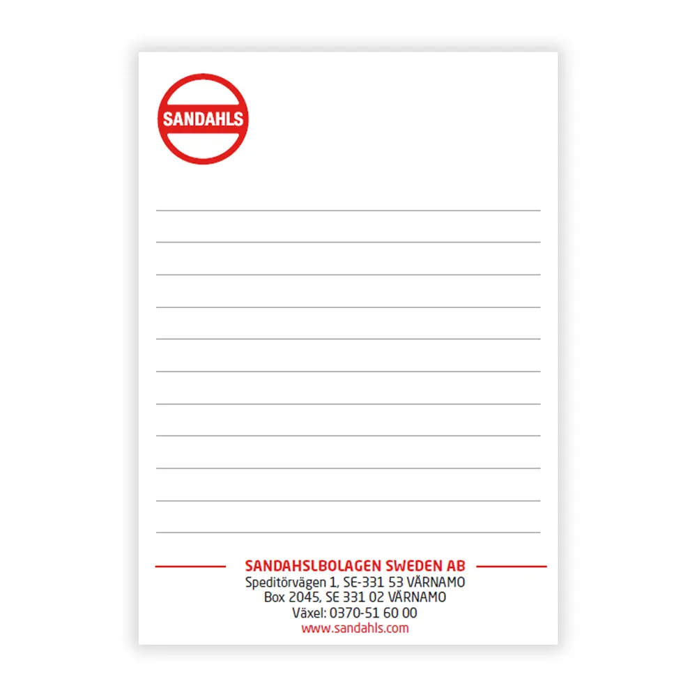 A6 Block, 10-pack, Sandahls