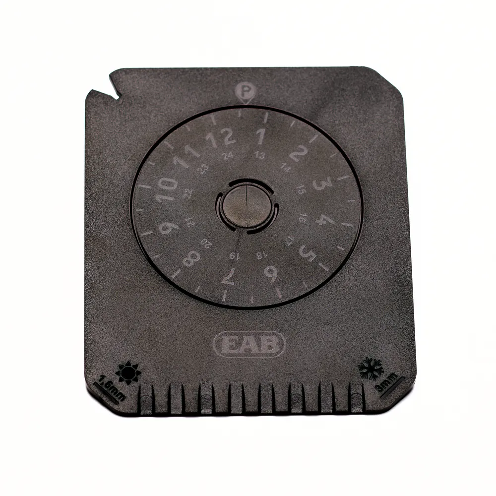 Isskrapa, EAB, 10-pack, svart