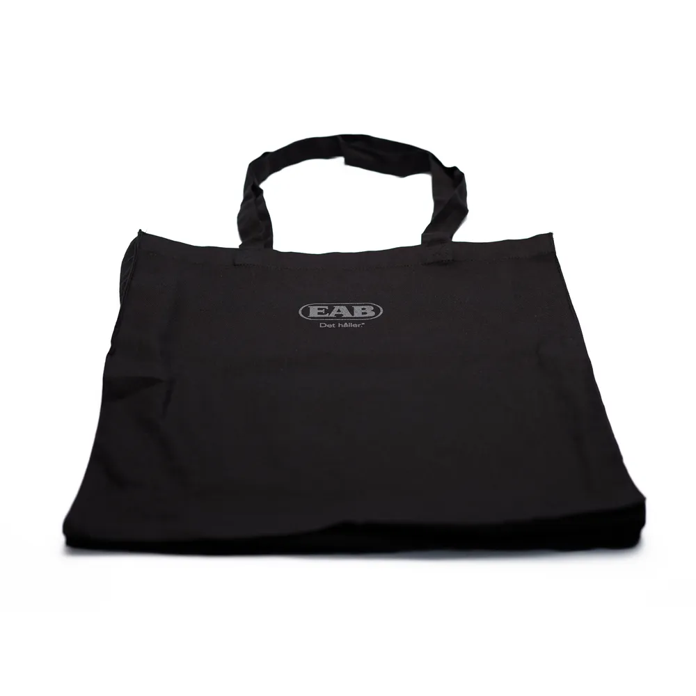Tygkasse, EAB, Det håller, 25-pack, svart
