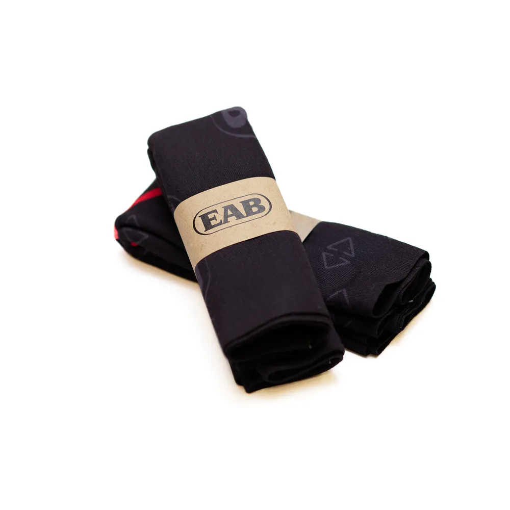 Multiscarf, EAB, 25-pack, svart