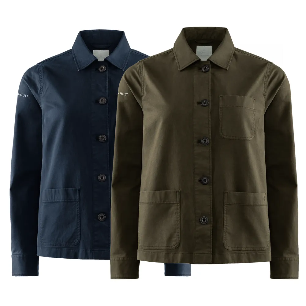 Overshirt, stretch, dam