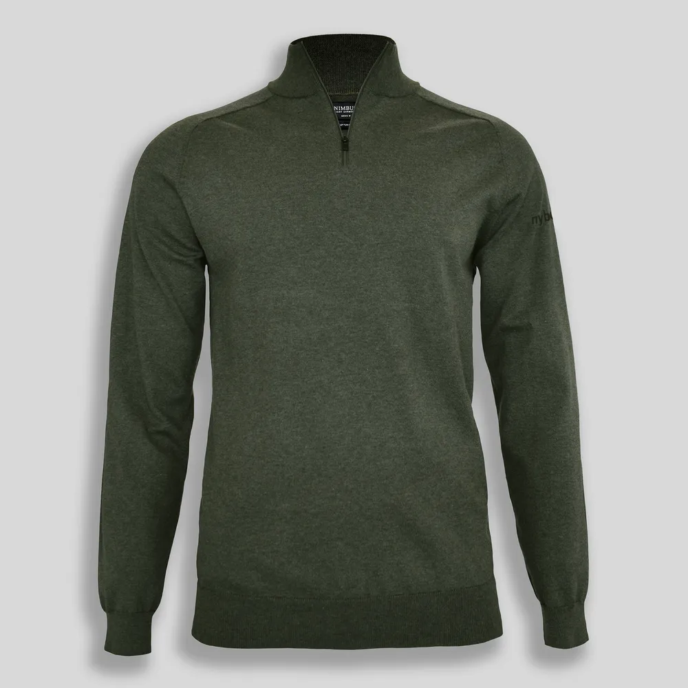 Stickad tröja, Halfzip, Brighton, herr