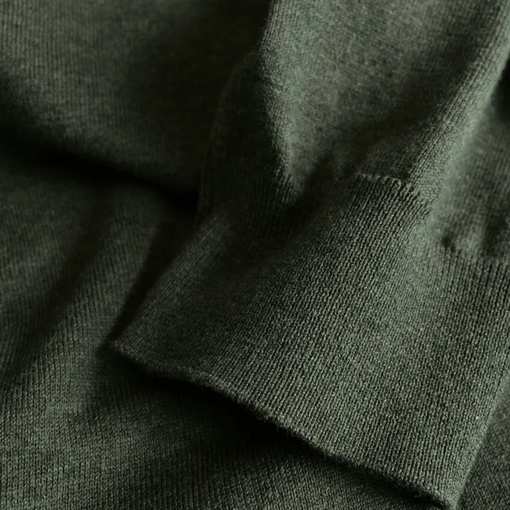 Stickad tröja, Halfzip, Brighton, herr