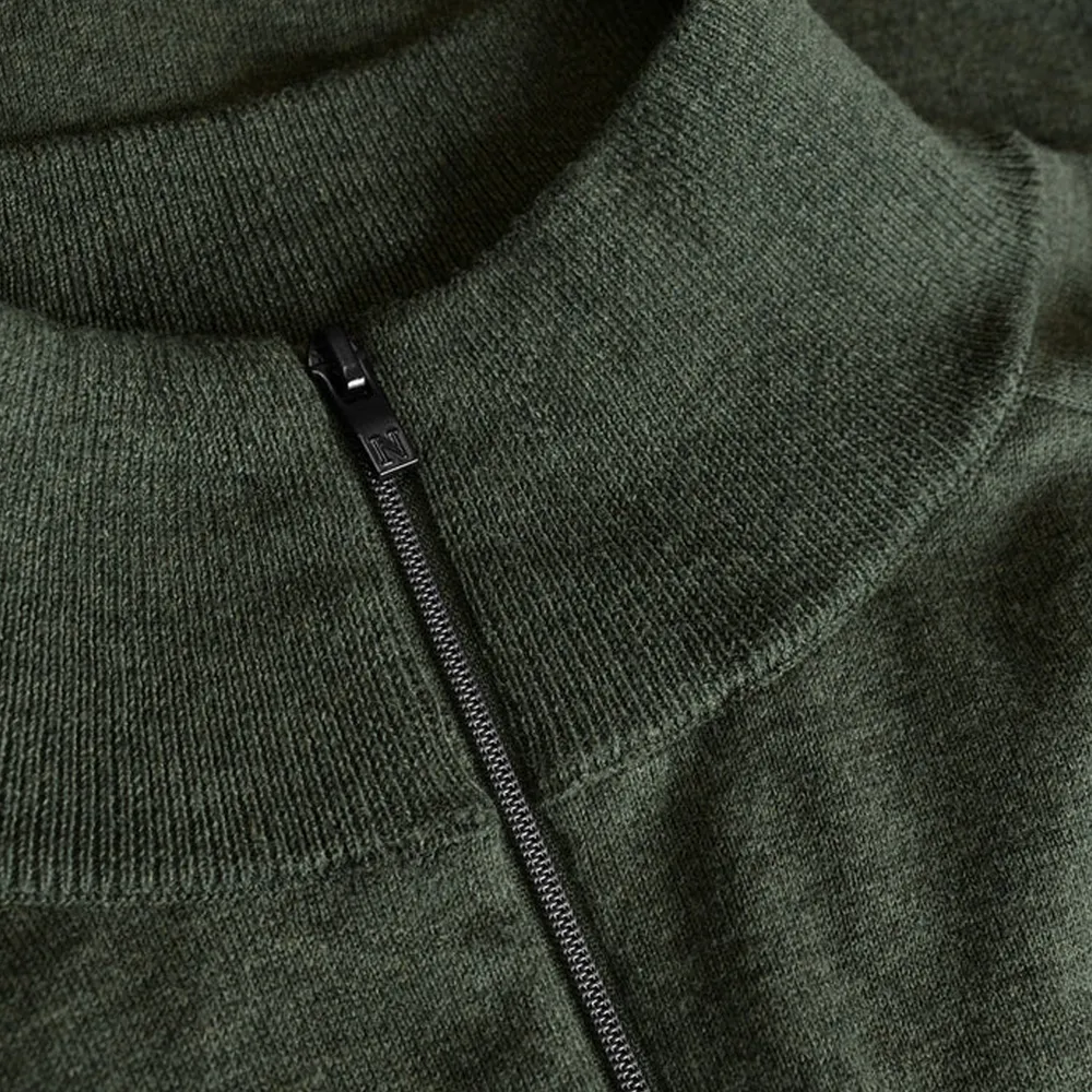 Stickad tröja, Halfzip, Brighton, herr