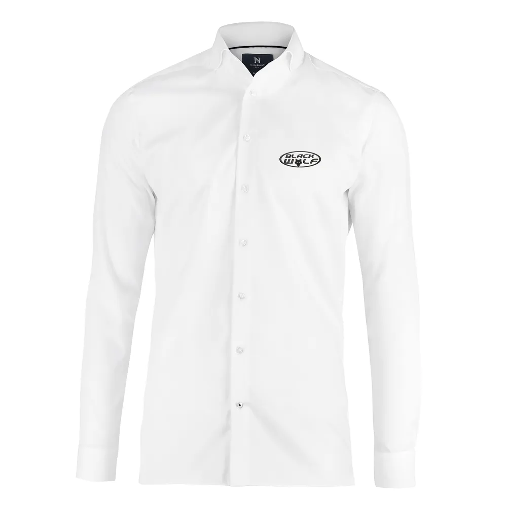 Skjorta, slim fit, Black wolf, moto, herr