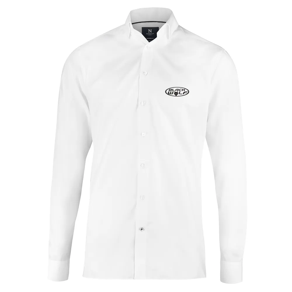 Skjorta, modern fit, Black wolf, herr